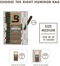 Load image into Gallery viewer, Boveda 2 way humidor bag (Medium)